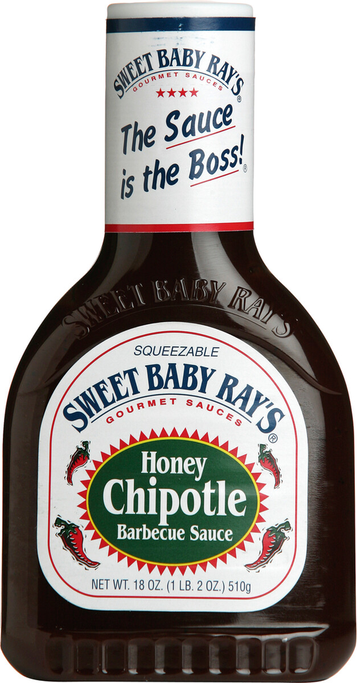 Sweet Baby Ray's hunaja-chipotle BBQ-kastike 510g