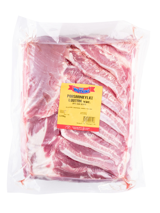 Chef Wotkin's pork ribs ca5kg boneless