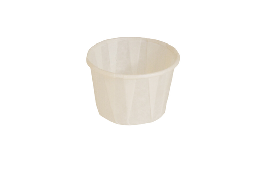 Huhtamaki 250x30ml white paper souffle pot