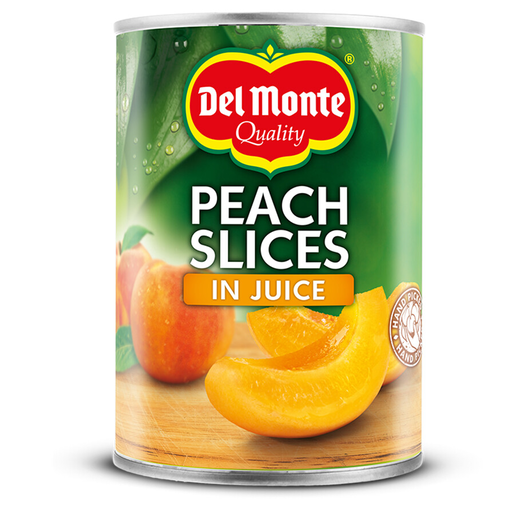 Del Monte peach slices in juice 415g/250g