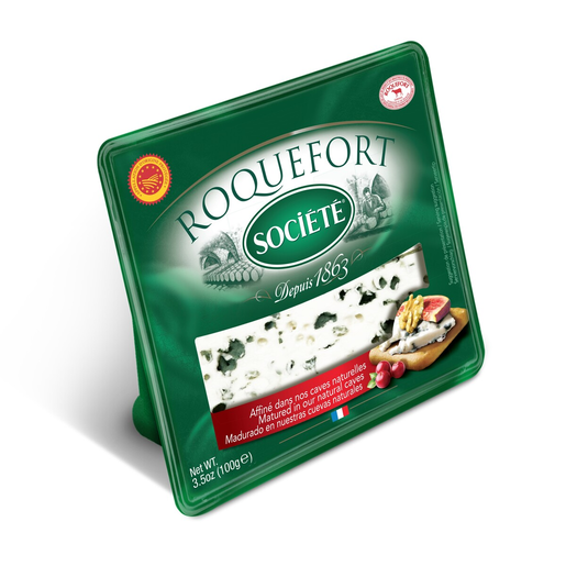 Roquefort Société blue moulded cheese 100g