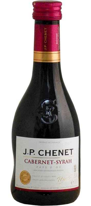 JP. Chenet Cabernet Syrah red wine 13% 18,75cl