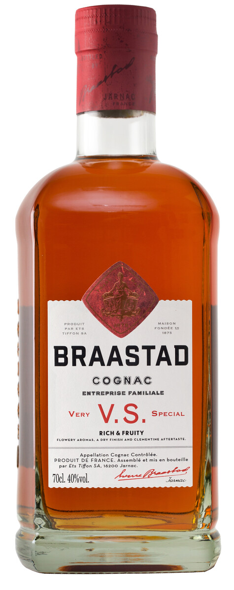 Braastad cognac VS 40% 0,7l