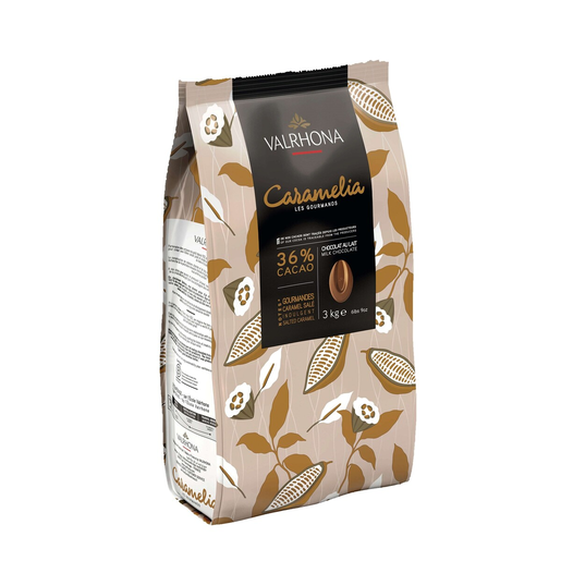 Valrhona ccaramelia 36% milk chocolate 3kg