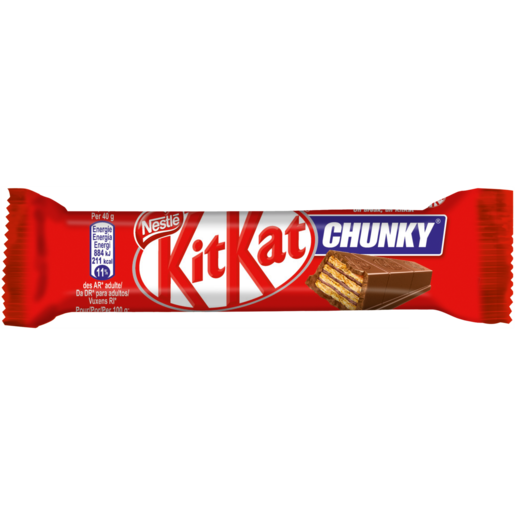 Nestlé Kit Kat Chunky våffelstycksak med choklad glasyr 40g