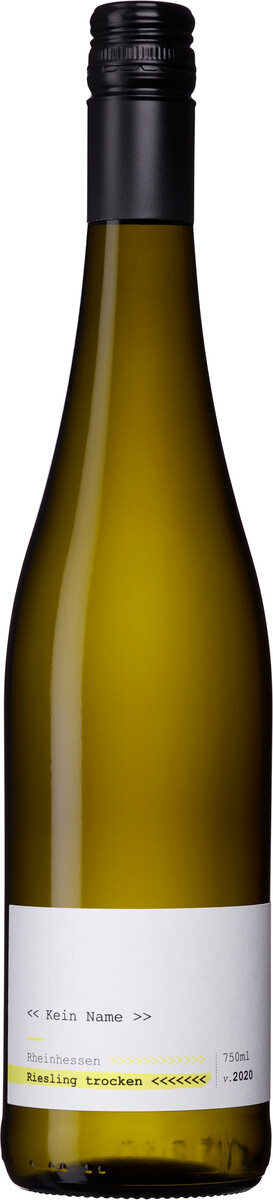 Kein Name Rheinhessen Riesling Trocken 12% 0,75l white wine