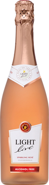 Light Live rosé alkoholfri mousserande vin 0,75l