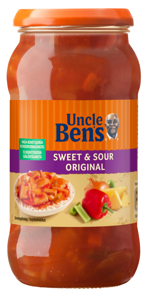 Uncle Ben's sweets&sour original ateriakastike 450g