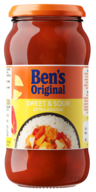 Bens original sweets&sour extra pineapple sauce 450g
