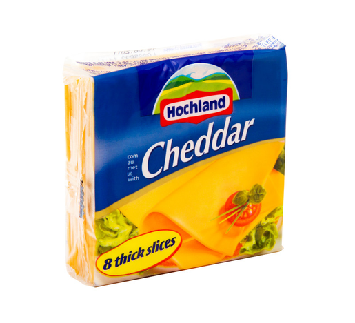 Hochland cheddar slices 200g