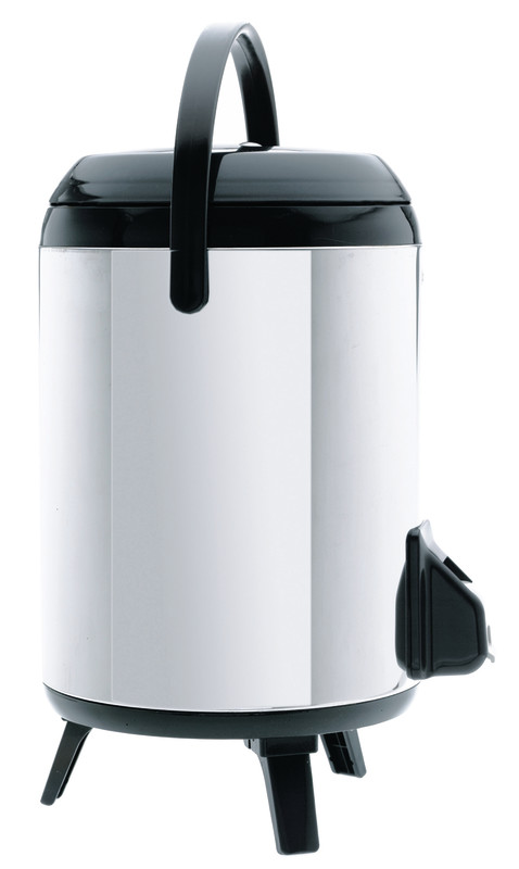 E. Ahlström Thermos tank with tap 9,5l ø 24cm ss, steel tank, height 42cm