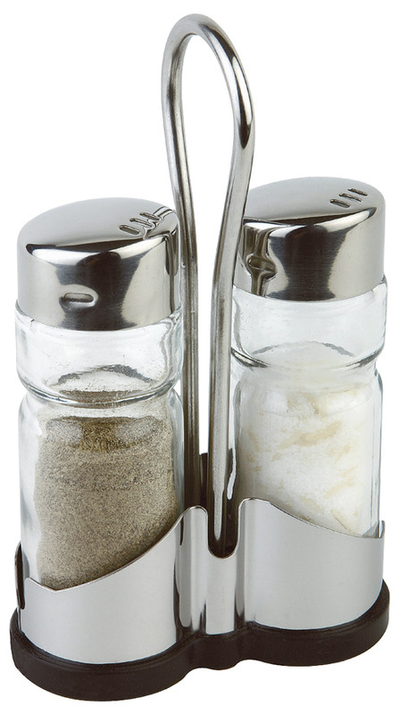 Scatter set salt & pepper with handle