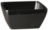 Pure bowl square 1,5l black, melamine, 19x19x9cm