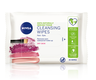 NIVEA 25kpl Daily Essentials Gentle Cleansing Wipes puhdistusliinat kuivalle iholle