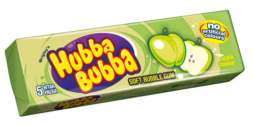 HUBBA BUBBA 35G APPLE CHEWING GUM