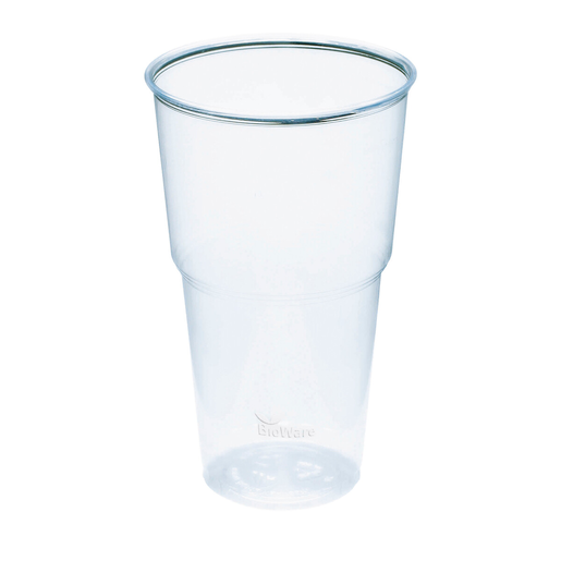 Huhtamaki BioWare clear 50cl plastic cup 60pcs