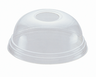 Huhtamaki Polarity domed lid 100x98mm with hole clear for 300-400ml Polarity cup
