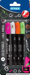 Stylex chalk marker 1-3mm sortiment 4st