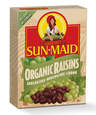 Sun-Maid organic California seedless raisins 200g