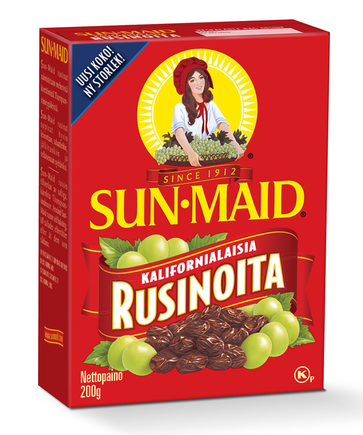 Sun-Maid Kärnfria russin från Kalifornien 200g