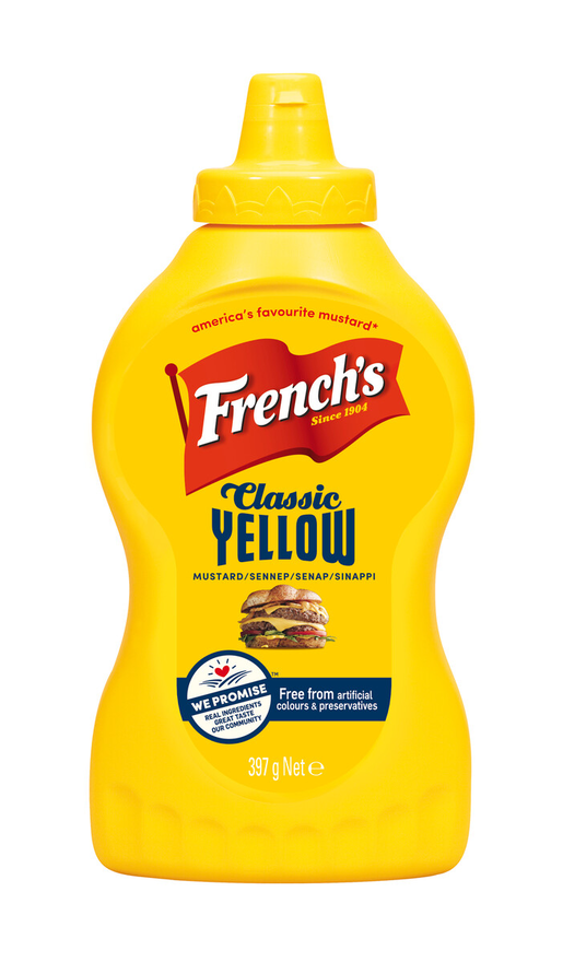 French&#39;s Classic Yellow senap 397g