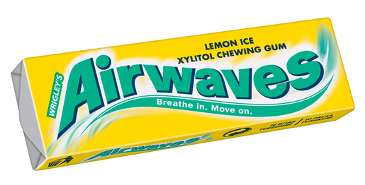 Airwaves 14g Lemon Ice chewing gum