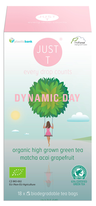 Just T organic Dynamic Day green tea 18bg