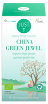 Just T luomu China Green Jewel Green vihreä tee 18ps