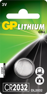 GP CR 2032-C1 3V Lithium cell lithium paristo