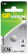 GP 76A-C1/LR44/LR1154 1,5V Alkaline cell alkaliparisto