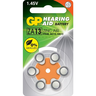 GP Batteries ZA 13-D6 / PR48 Hearing Aid battery 6pcs