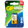 GP ULTRA+ 9V Alkaline battery 1pcs