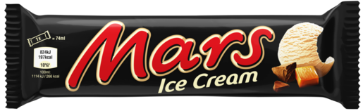 Mars Xtra jäätelöpatukka 74ml
