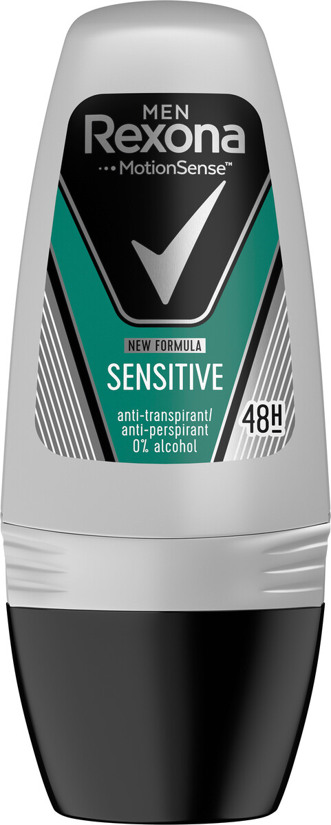 Rexona Sensitive for men roll-on deodorant 50ml