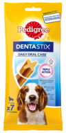 Pedigree dentastix medium dog chewing sticks 180g
