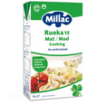 Millac cooking 15 buttermilk, vegetable fat and cream blend 1l lactose free, UHT