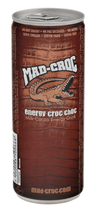 Mad Croc energy croc choc Milk Cacao Energy Drink 250ml