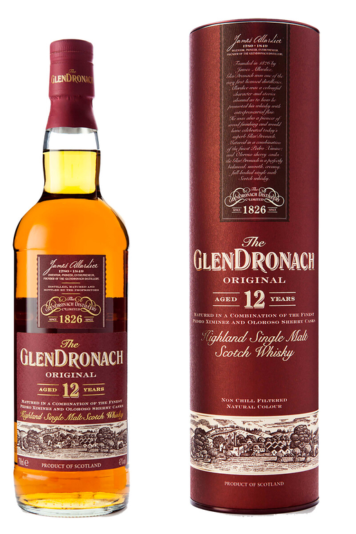 Glendronach 12 years old single malt Scotch whisky 43% 0,7l