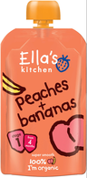 Ellas Kitchen organic peaches bananas purée 4months 120g