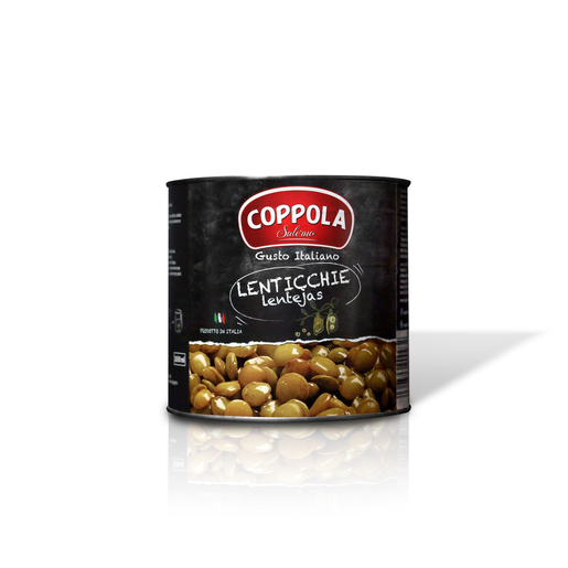 Coppola Lenticchie 2,5kg lentils in can