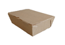 Huhtamaki brown 1,2l paperboard container 218x155x60mm 136pcs