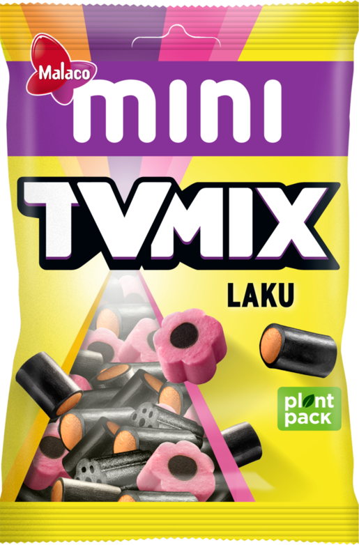 Malaco Mini TV Mix Laku confectionery mix 110g