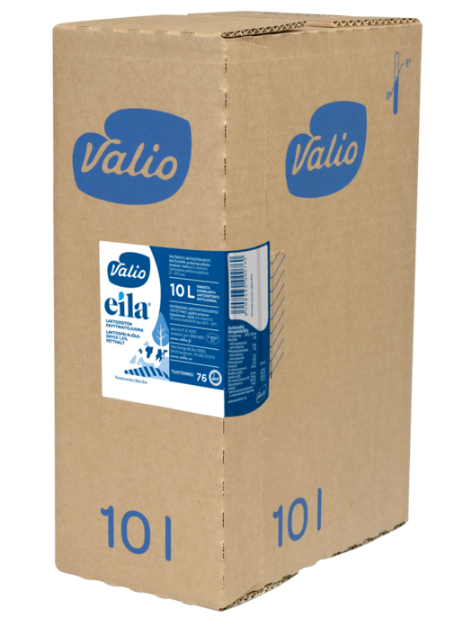Valio Eila® semi skimmed milk drink 10 l novobox lactose free
