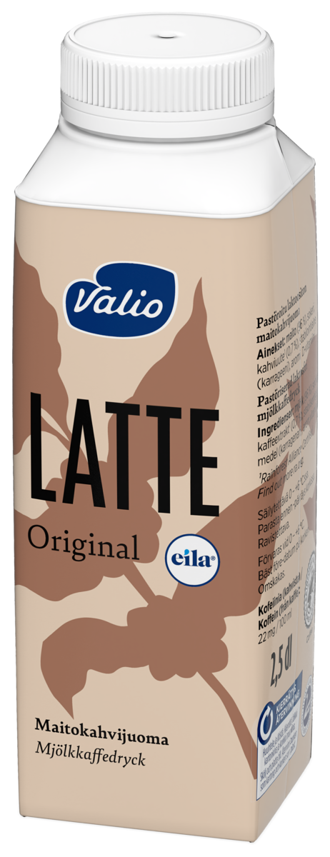 Valio Eila milk coffee drink original 250ml lactose free