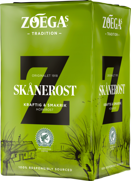 Zoegas Skånerost dark roasted filter coffee 450g