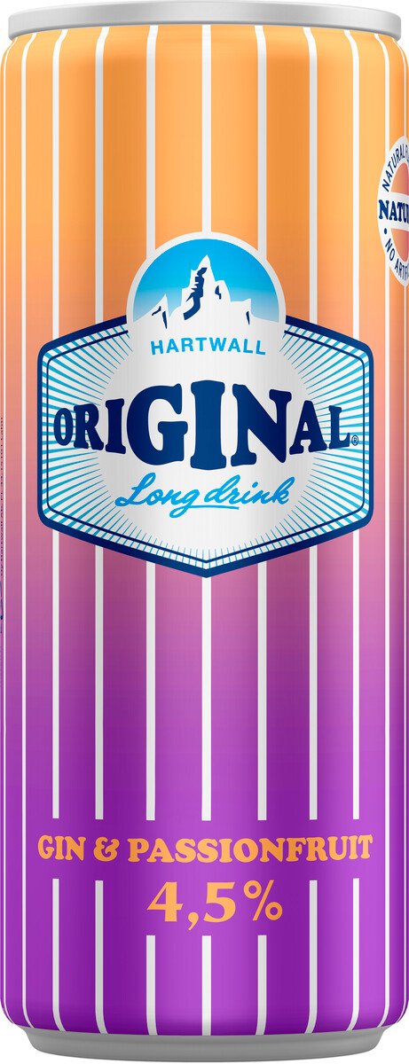 Hartwall Original Long Drink passionfruit 4,5% 0,33l