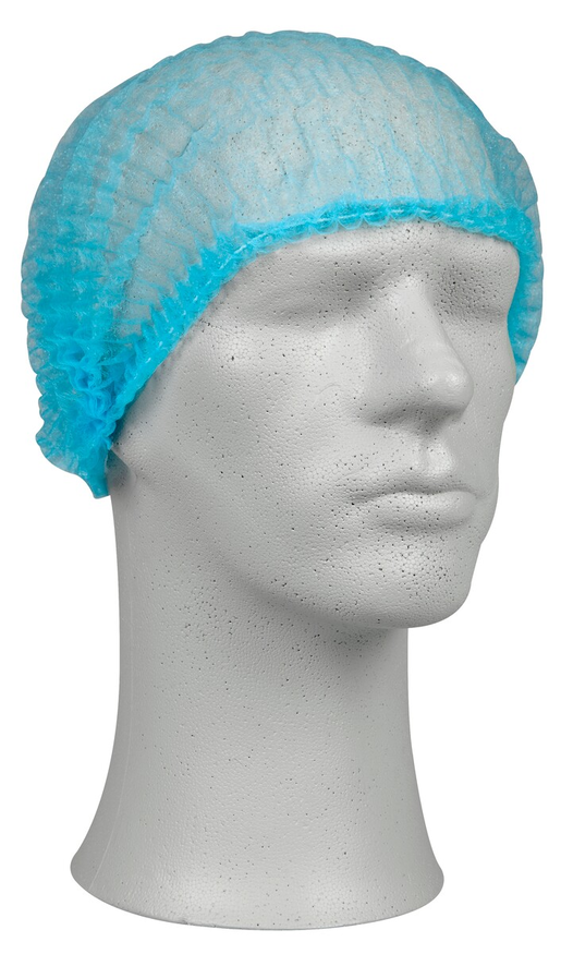 Abena Classic protective clip cap one-size blue latex free 200pcs