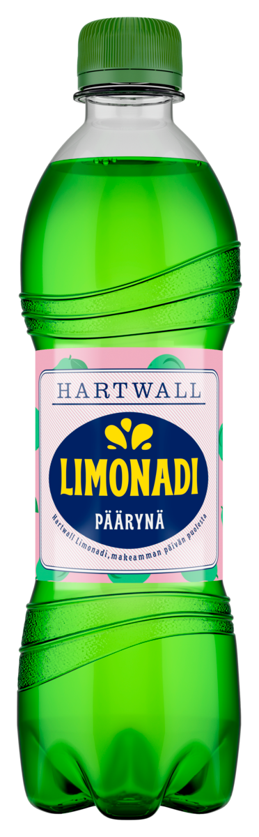Hartwall Limonadi päärynä virvoitusjuoma 0,5l pullo