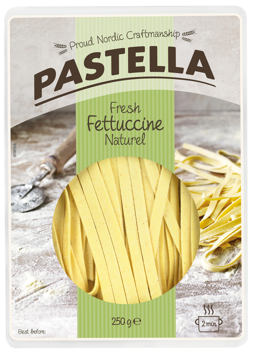 Pastella naturel fettuccine fresh pasta 250g