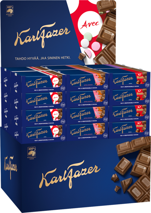 MixHP Karl Fazer chocolate tablet 516x180-200g 4variants